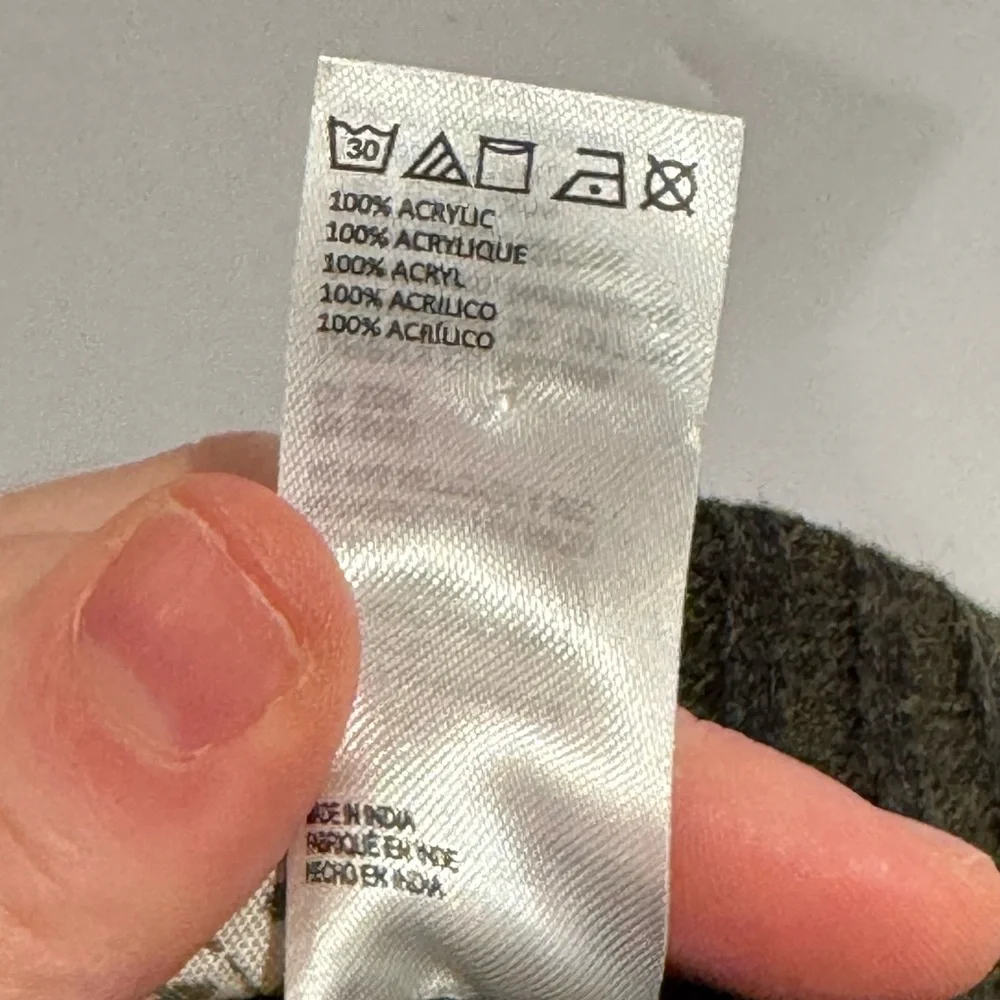 Free people beanie gray‎ green
